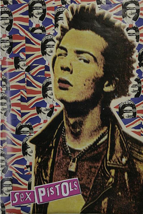 ★セックスピストルズ GOD SAVE THE QUEEN ポスター★ Jamie Reid, The Sex Pistols, 1977 | Rock Paper Film